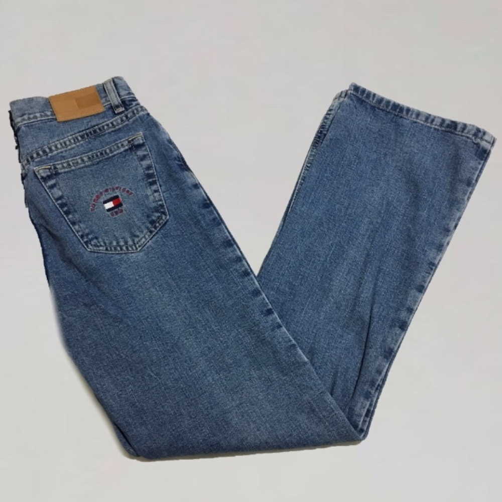 Tommy Hilfiger Bootcut Jeans 27” Medium Wash 4